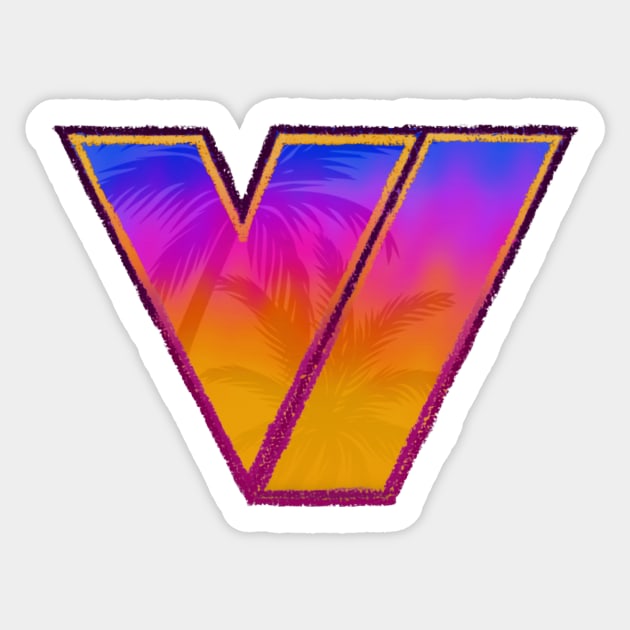 GTAVI Logo Concept Art Sticker by ellie290102